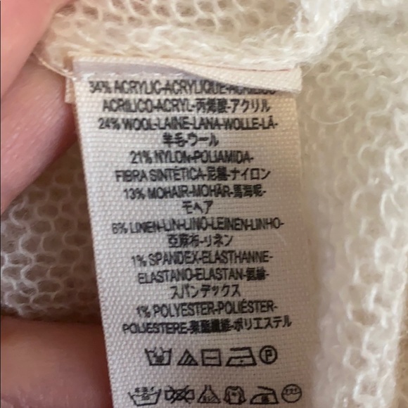 Free People Boho Sheer Butterfly Sleeve Sweater - Picture 7 of 7